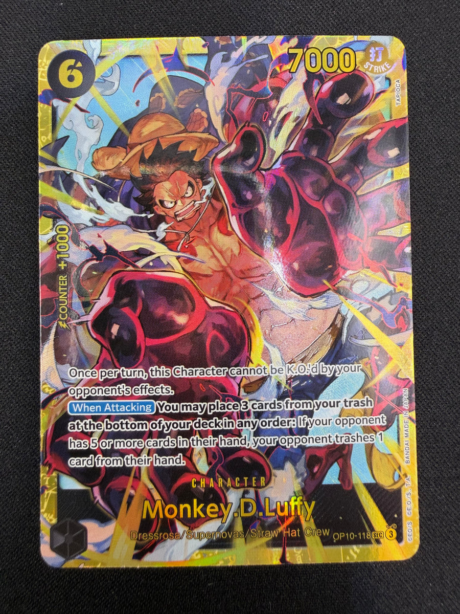 Monkey.D.Luffy OP10-118 SEC NM