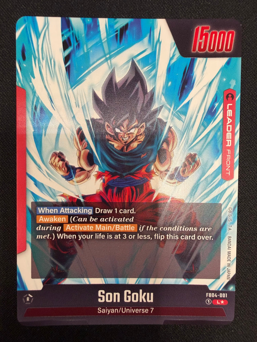 Son Goku FB04-001 Leader Parallèle NM