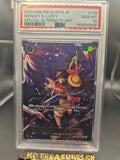 2025 ONE PIECE JAPANESE OP13 OP09-119 MONKEY D. LUFFY SPECIAL ALTERNATE ART PSA 10