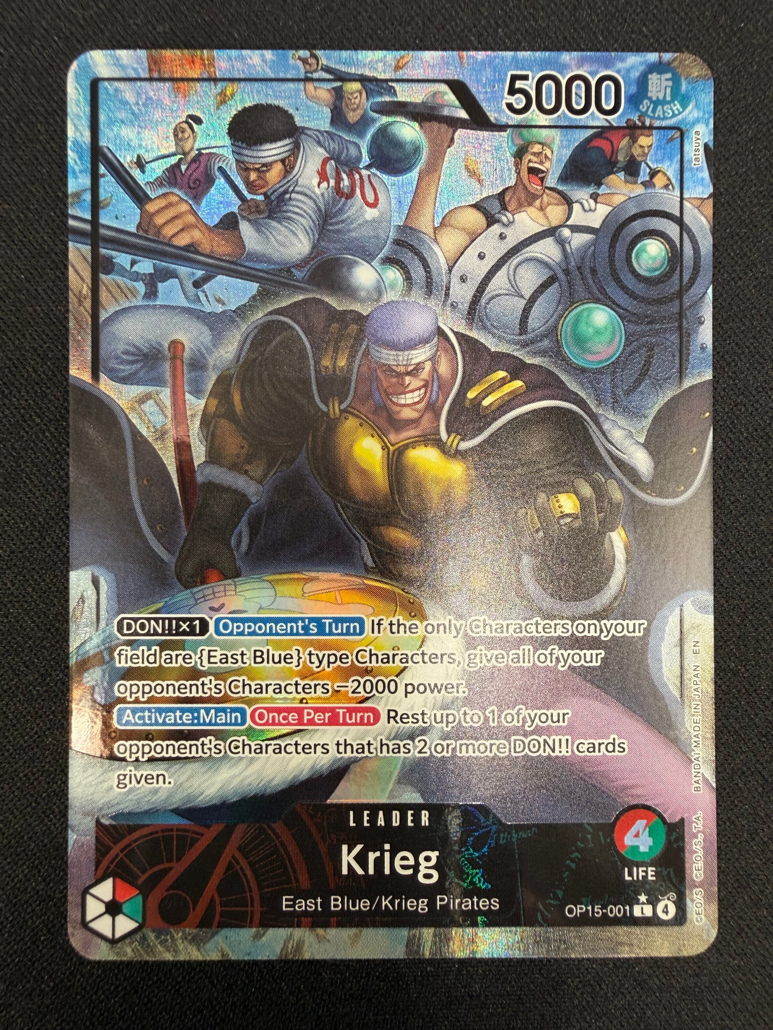 Krieg OP15-001 Leader Parallel NM