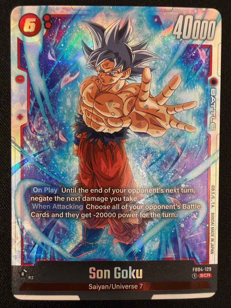 Son Goku FB04-129 SCR NM