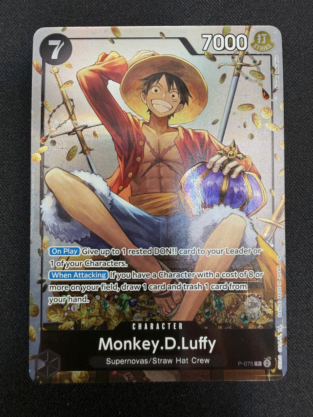 Monkey.D.Luffy P-075 NM