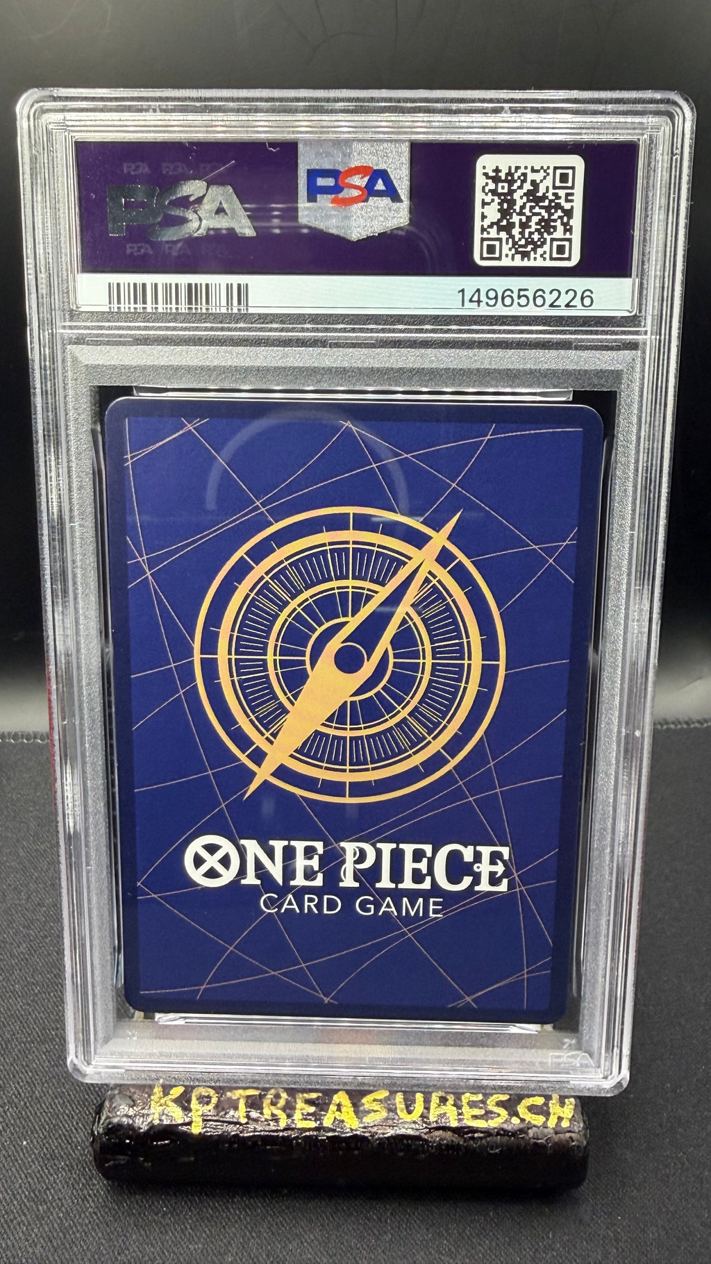 2025 ONE PIECE JAPANISCH EB03-018 TASHIGI SPECIAL ALTERNATIVE KUNST PSA 10