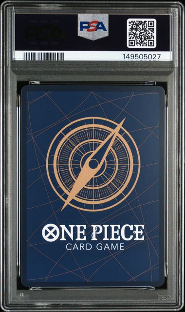 2025 ONE PIECE JAPANESE OP13 OP09-004 SHANKS 3RD ANNIVERSARY-SILVER PSA 9