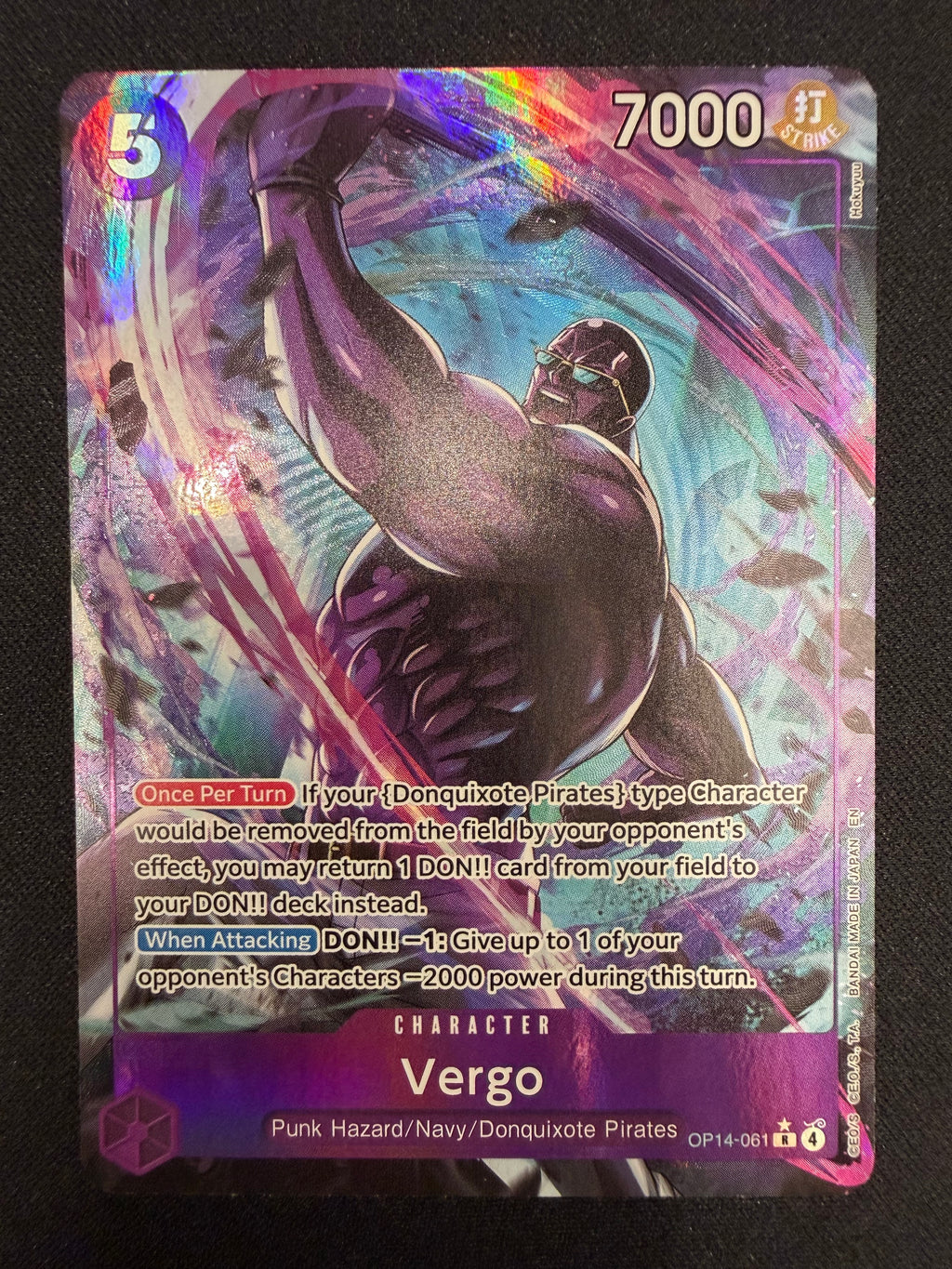 Vergo OP14-061 Rare Parallel NM