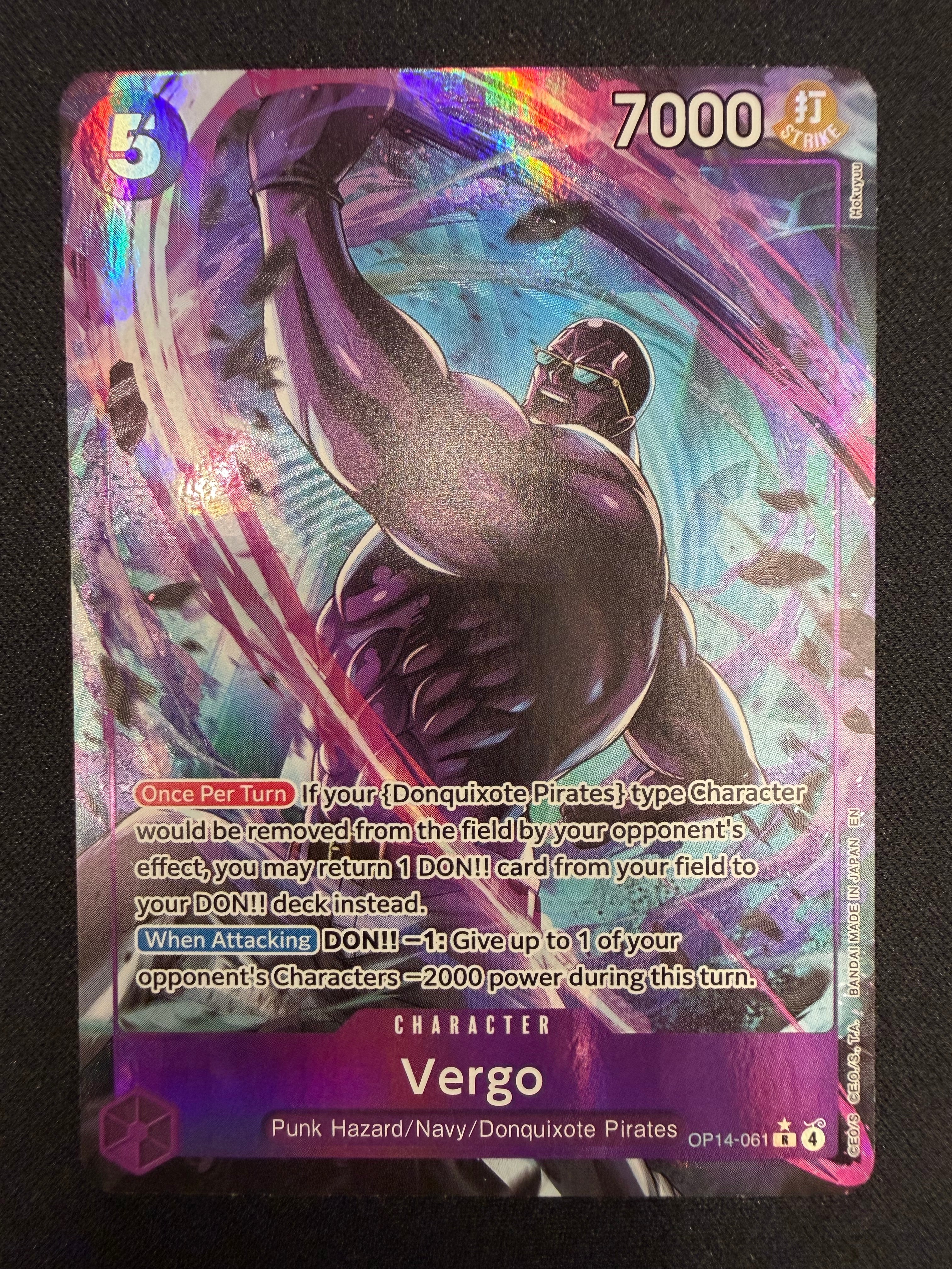 Vergo OP14-061 Rare Parallel NM