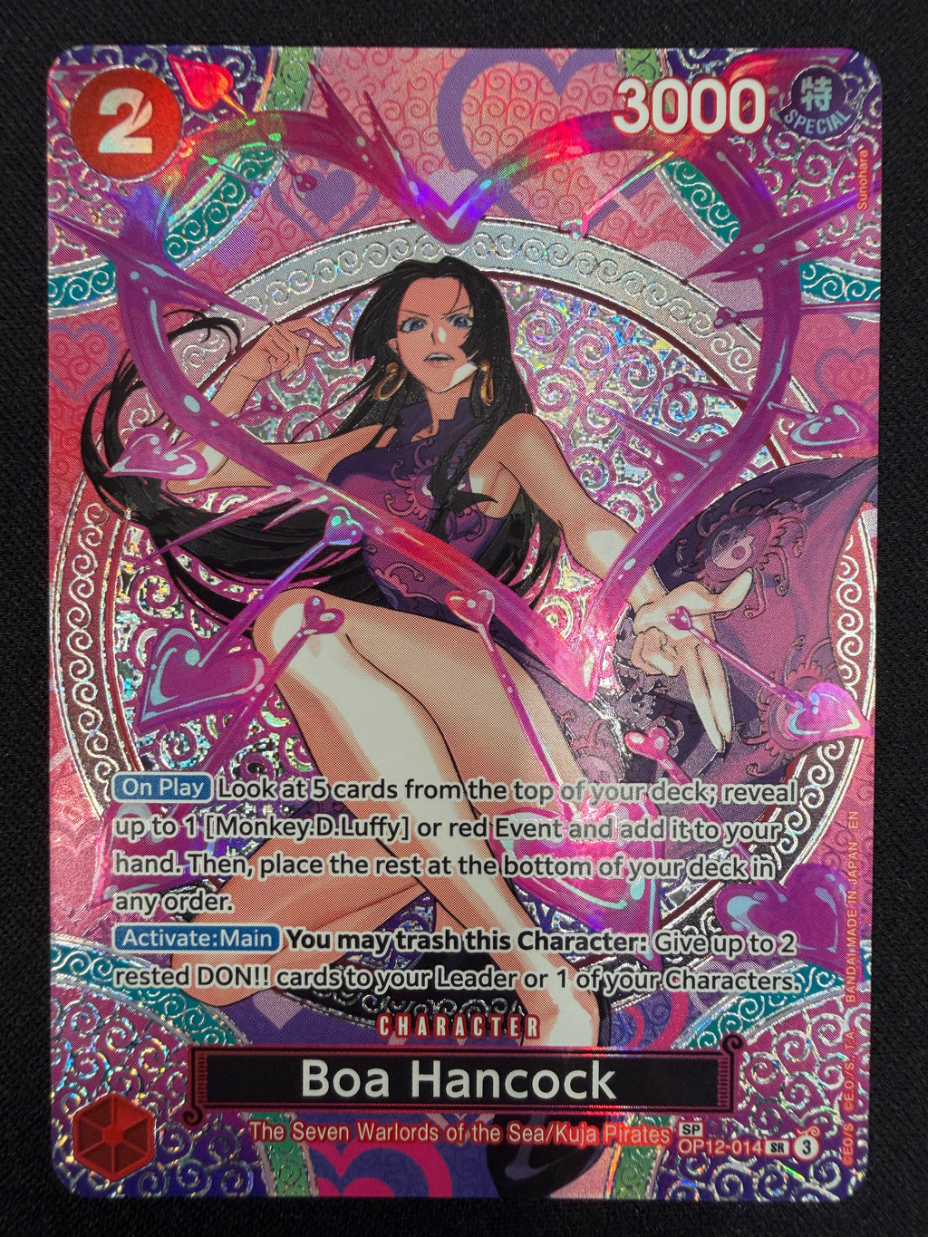 Boa Hancock OP12-014 SP NM
