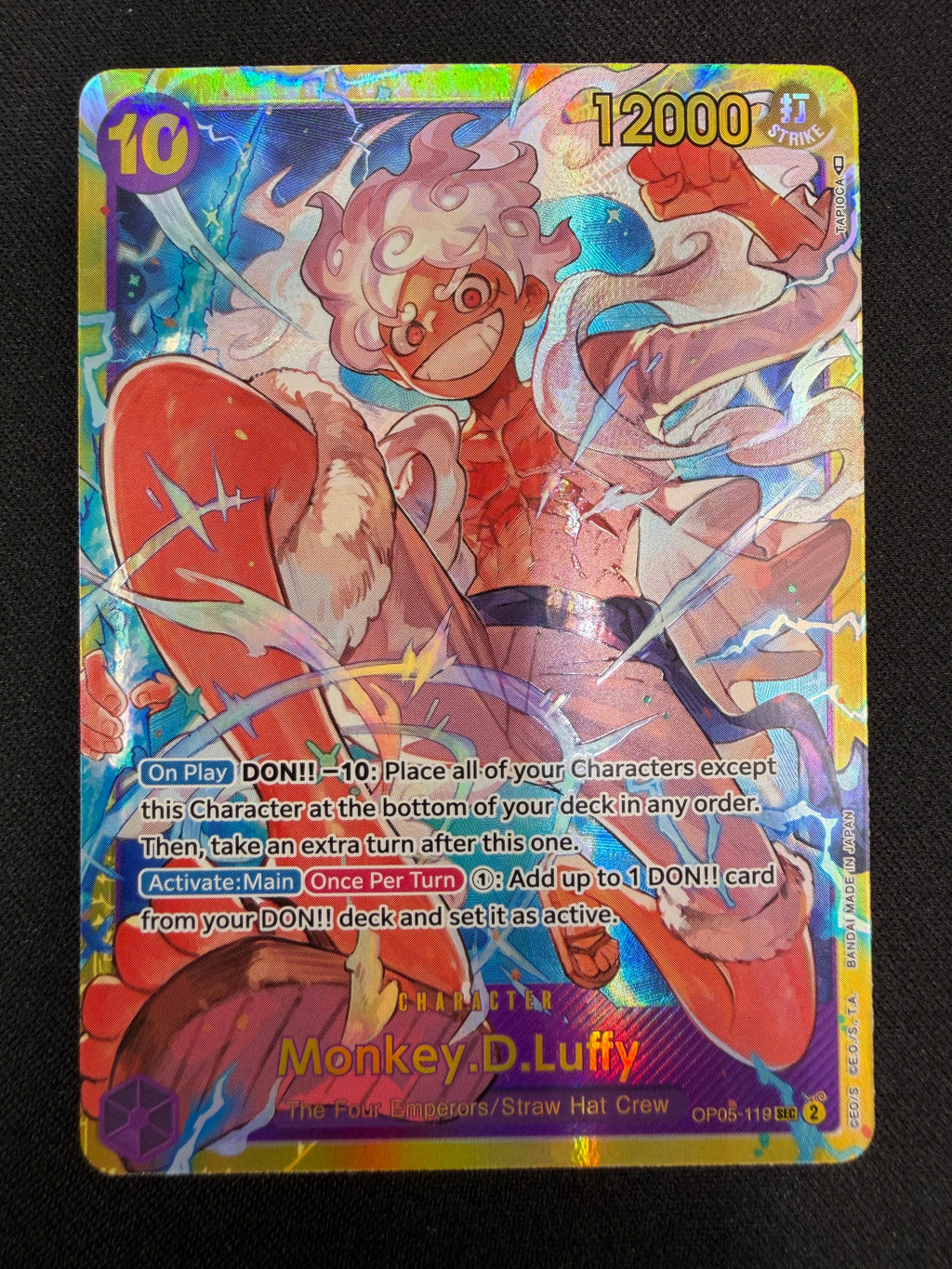 Monkey.D.Luffy OP05-119 SEC NM