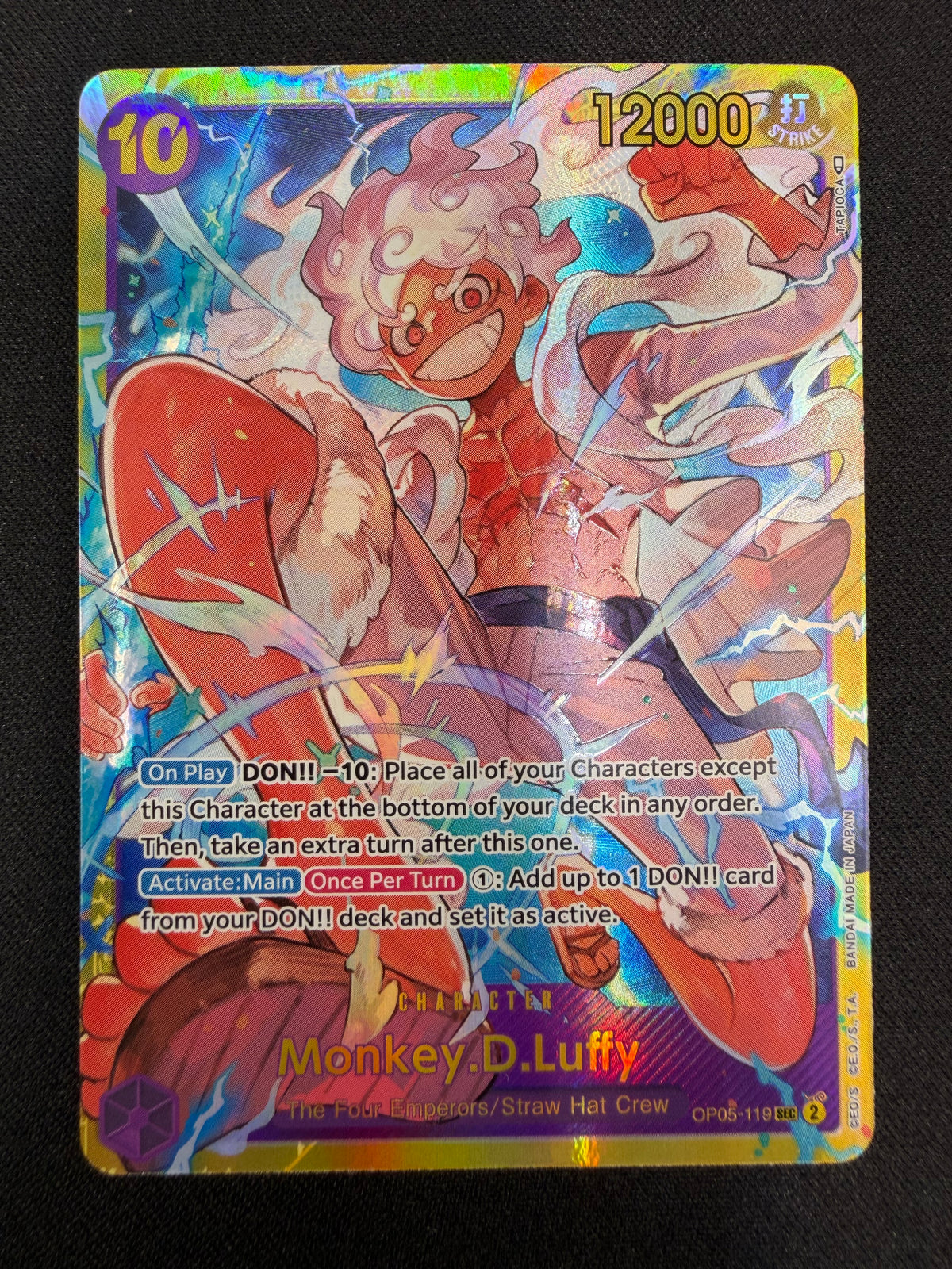 Monkey.D.Luffy OP05-119 SEC NM
