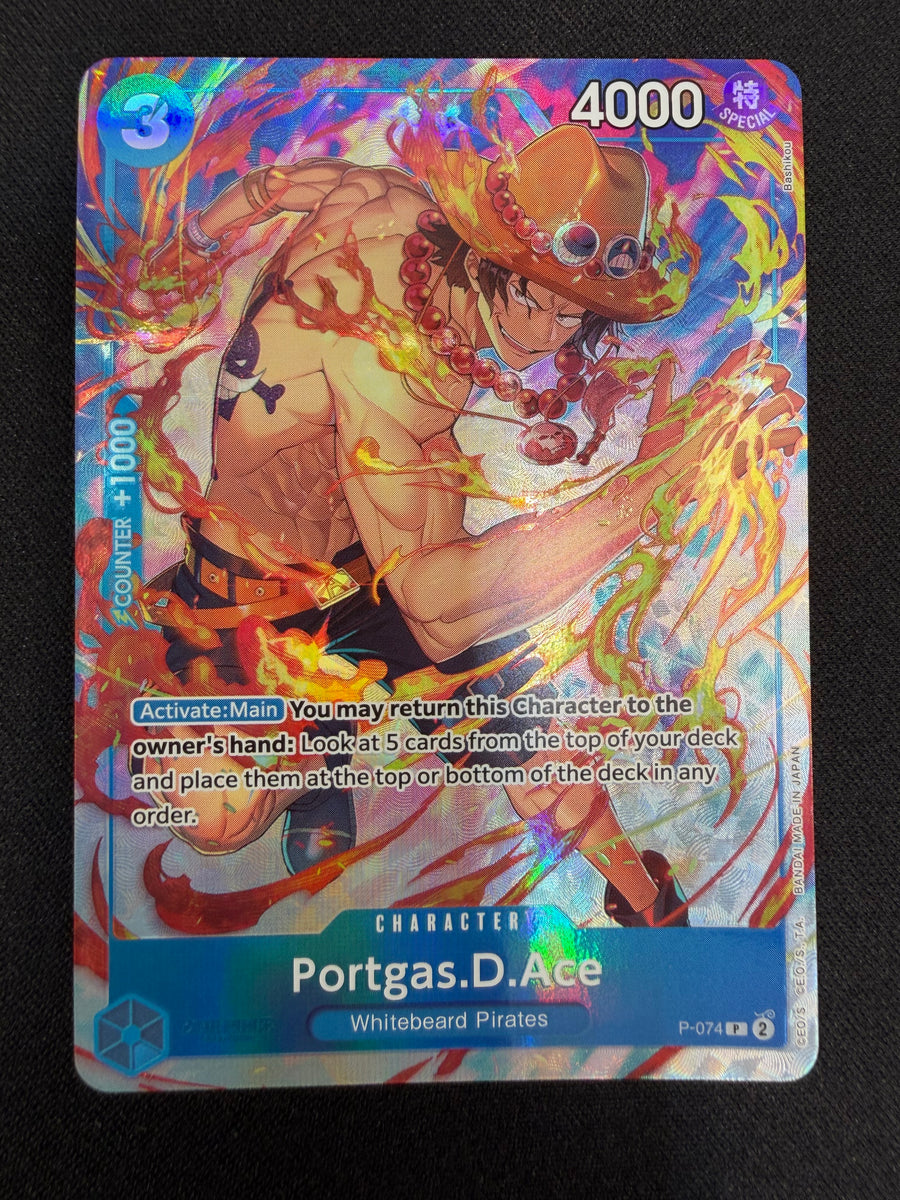 Portgas.D.Ace P-074 NM
