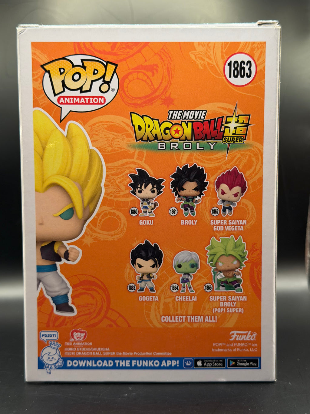 Funko Pop! Super Saiyan Gogeta (Chase) 1863