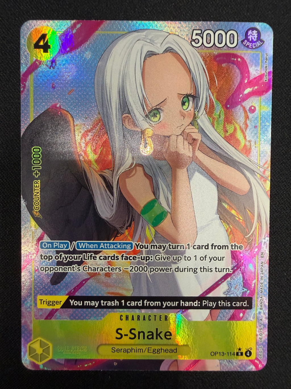 S-Snake OP13-114 Rare Parallel NM