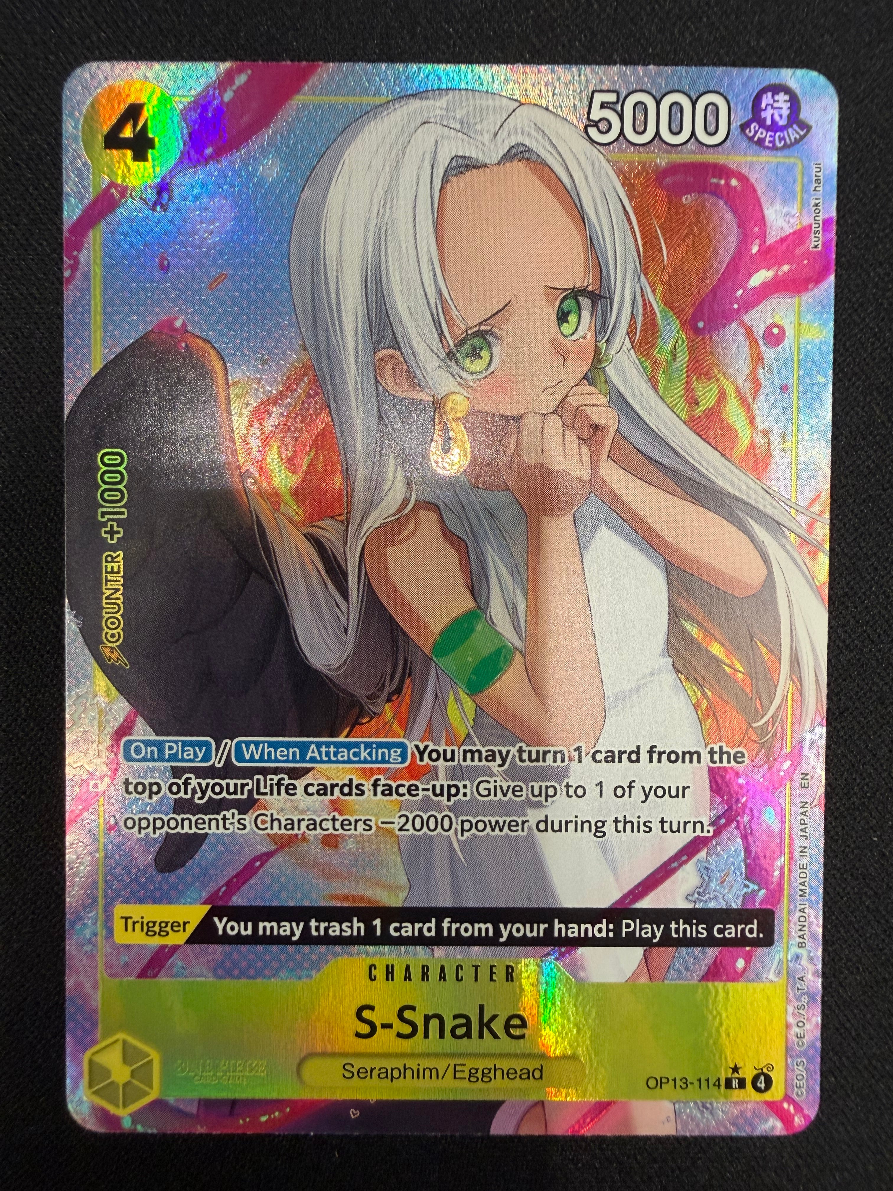 S-Snake OP13-114 Rare Parallel NM