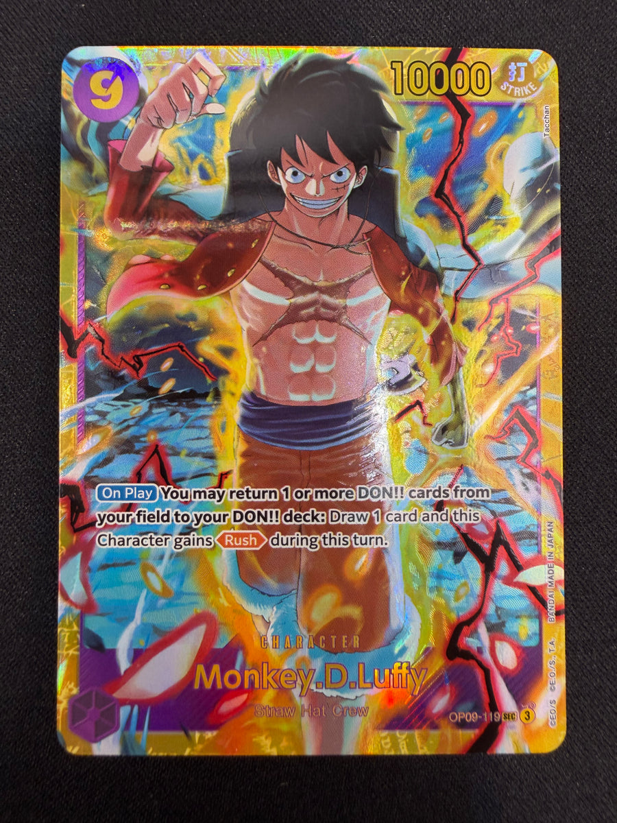 Monkey.D.Luffy OP09-119 SEC NM
