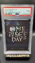 2025 ONE PIECE JAPANISCHE PREMIUM KARTENKOLLEKTION -ONE PIECE DAY'25- DON!! KARTE PSA 9