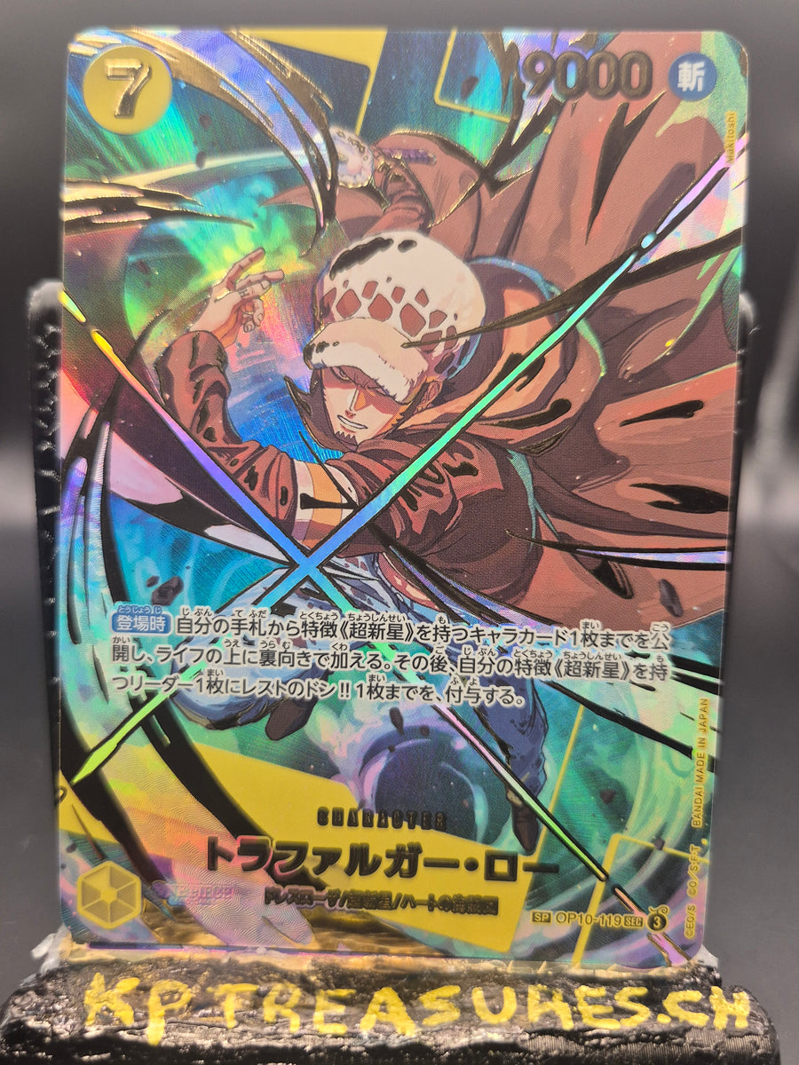 Trafalgar Law SP OP10-119 - Japanese - One Piece TCG
