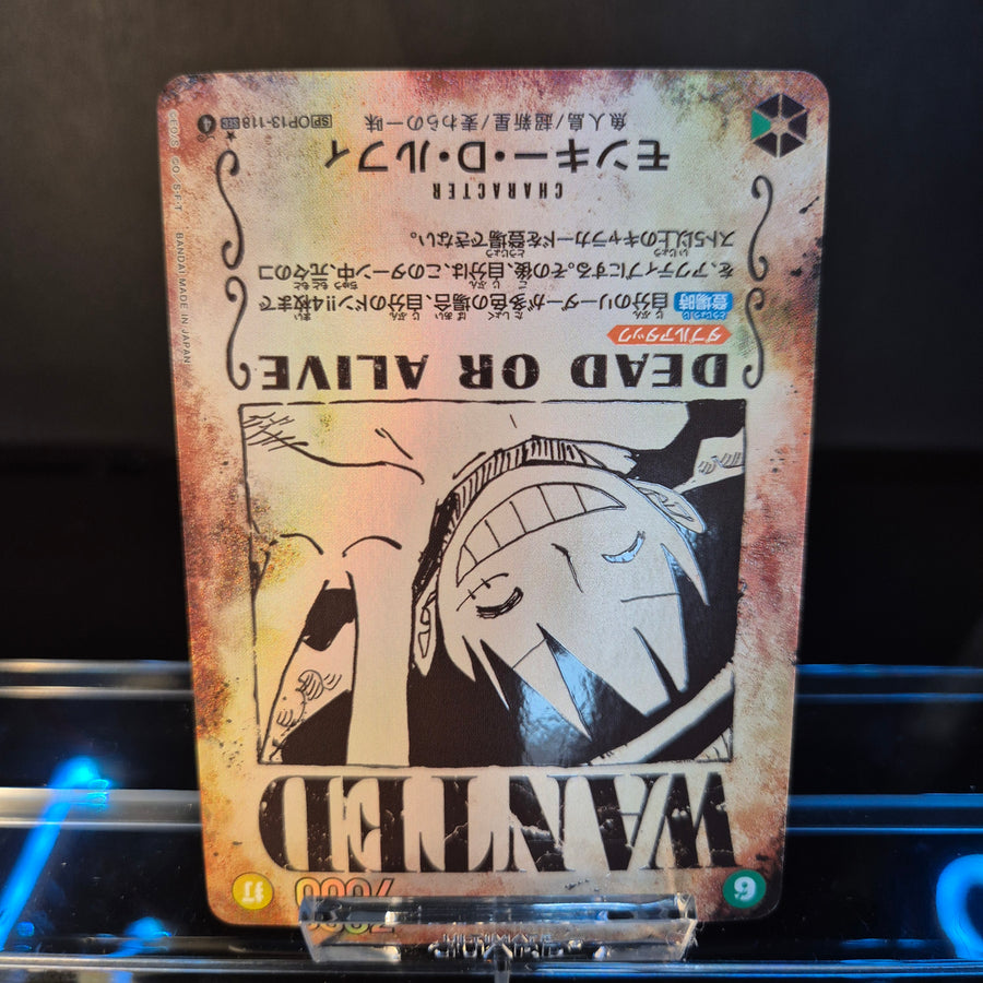 Monkey.D. Luffy SP OP13-118 - Japanese - One Piece TCG - Wanted