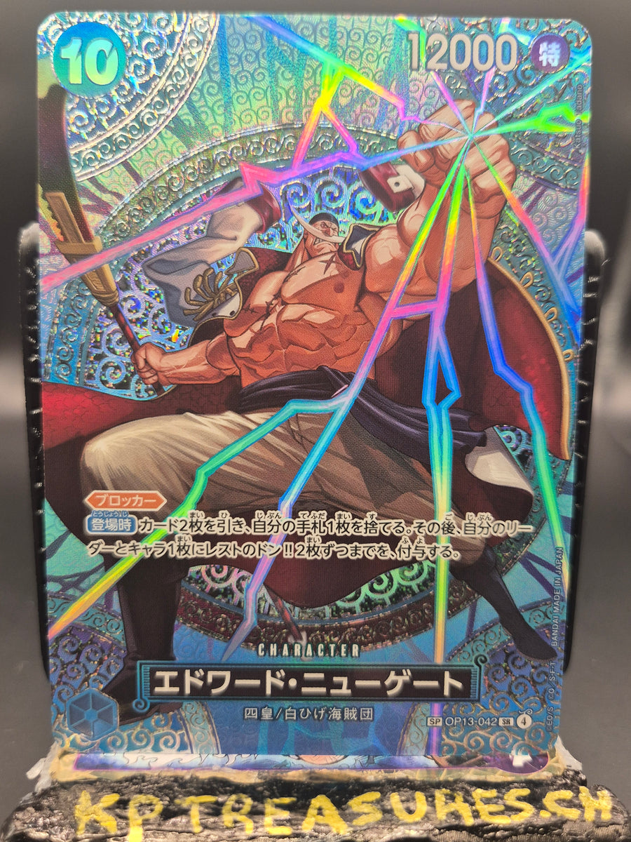 Edward. Newgate SP OP13-042 - Japanese - One Piece TCG