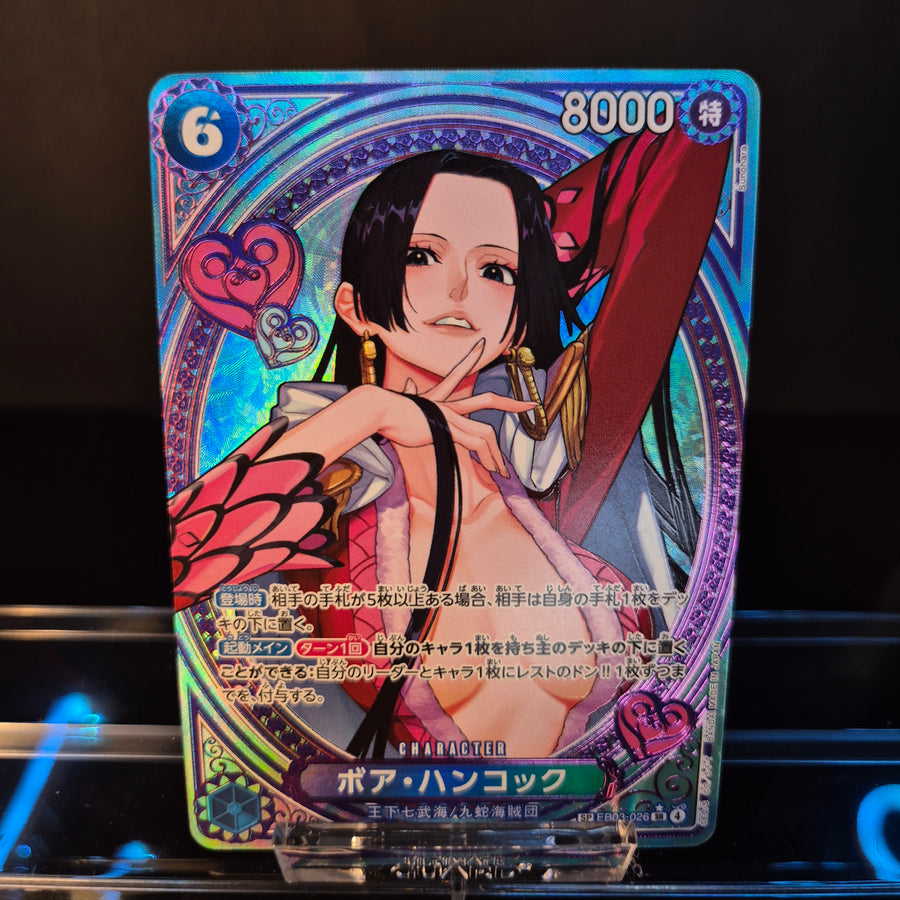 Boa Hancock SP EB03-026 SR - Japanese - One Piece TCG
