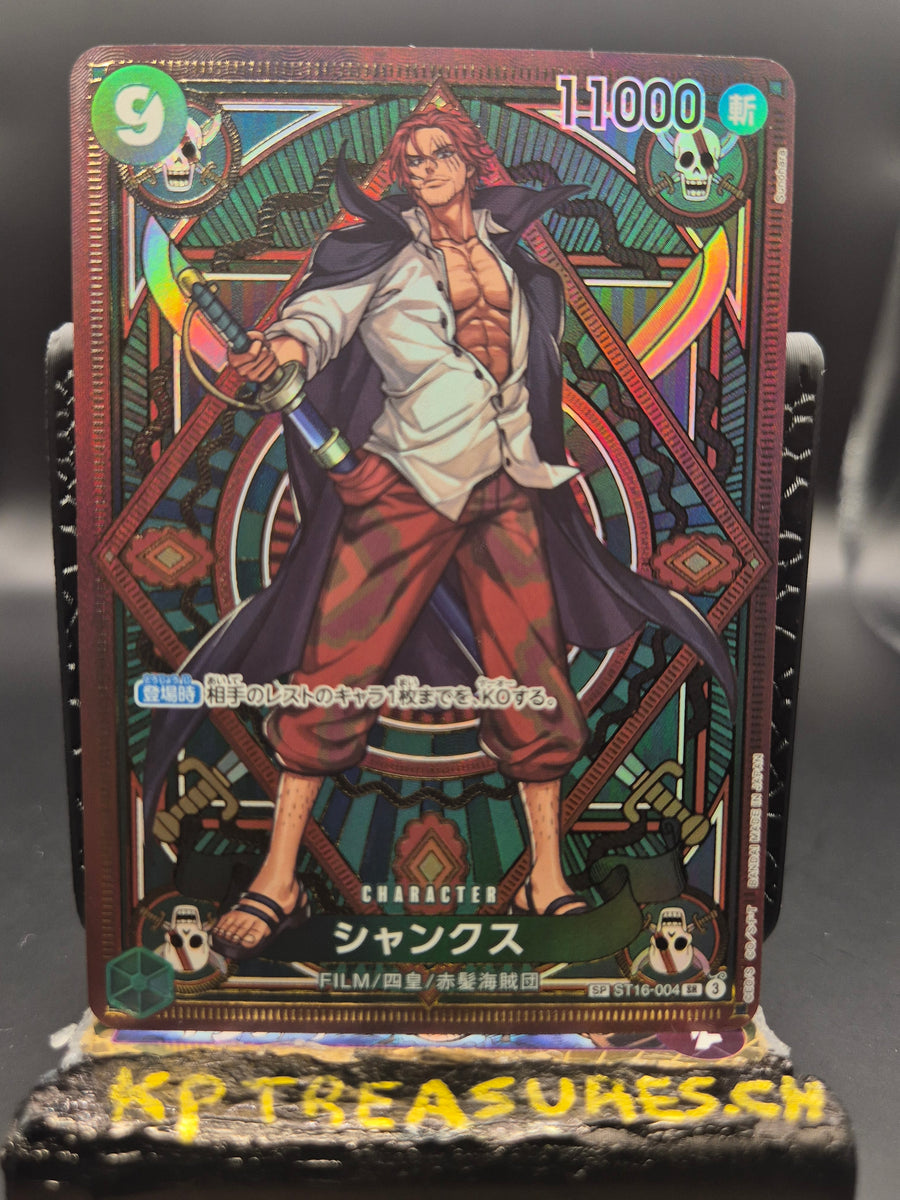 Shanks SP ST16-004 - Japanese - One Piece TCG