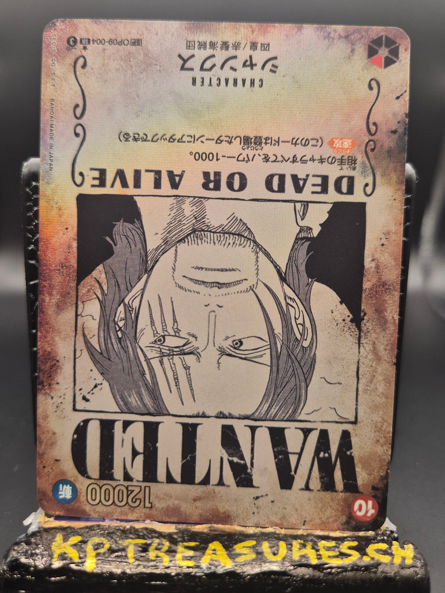 Shanks SP OP09-004 - Japanese - One Piece TCG - Wanted