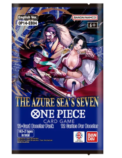 OP14 The Azure Sea's Seven Booster Pack - One Piece Card Game English